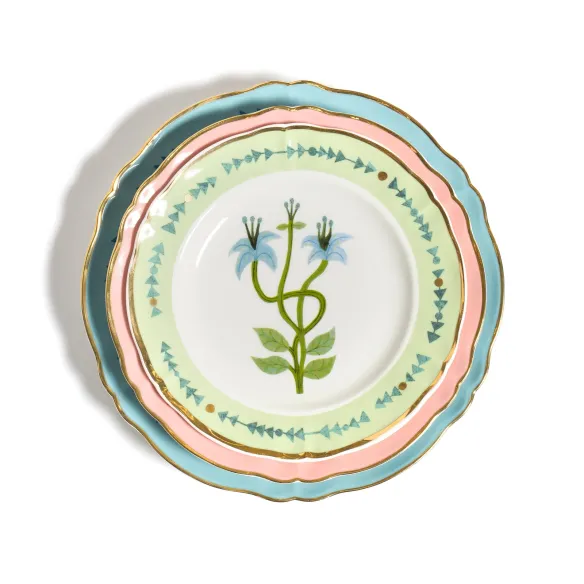 Bitossi Piatto dessert Botanica