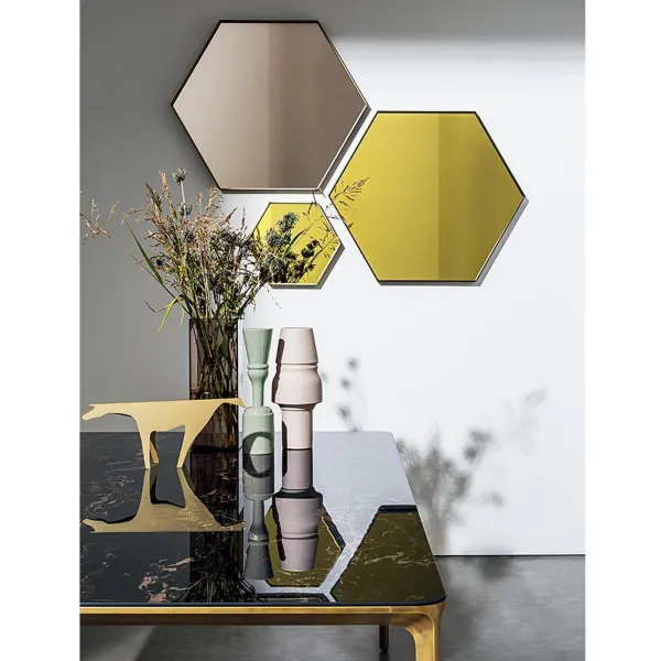 Miroir Sovet Italia Visual Hexagonal 2
