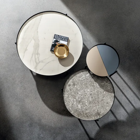 Coffee table Sovet Italia Campos two tone
