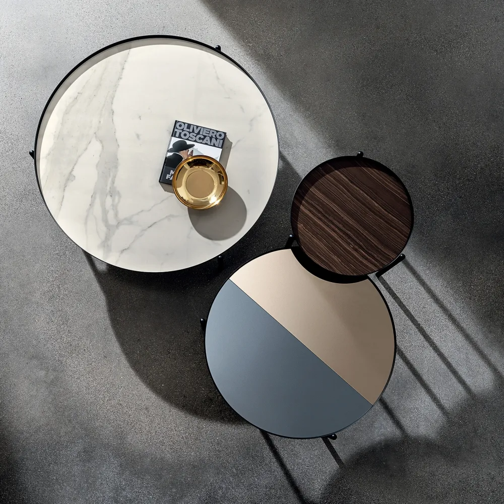 Kleiner Tisch Sovet Italia Campos two tone