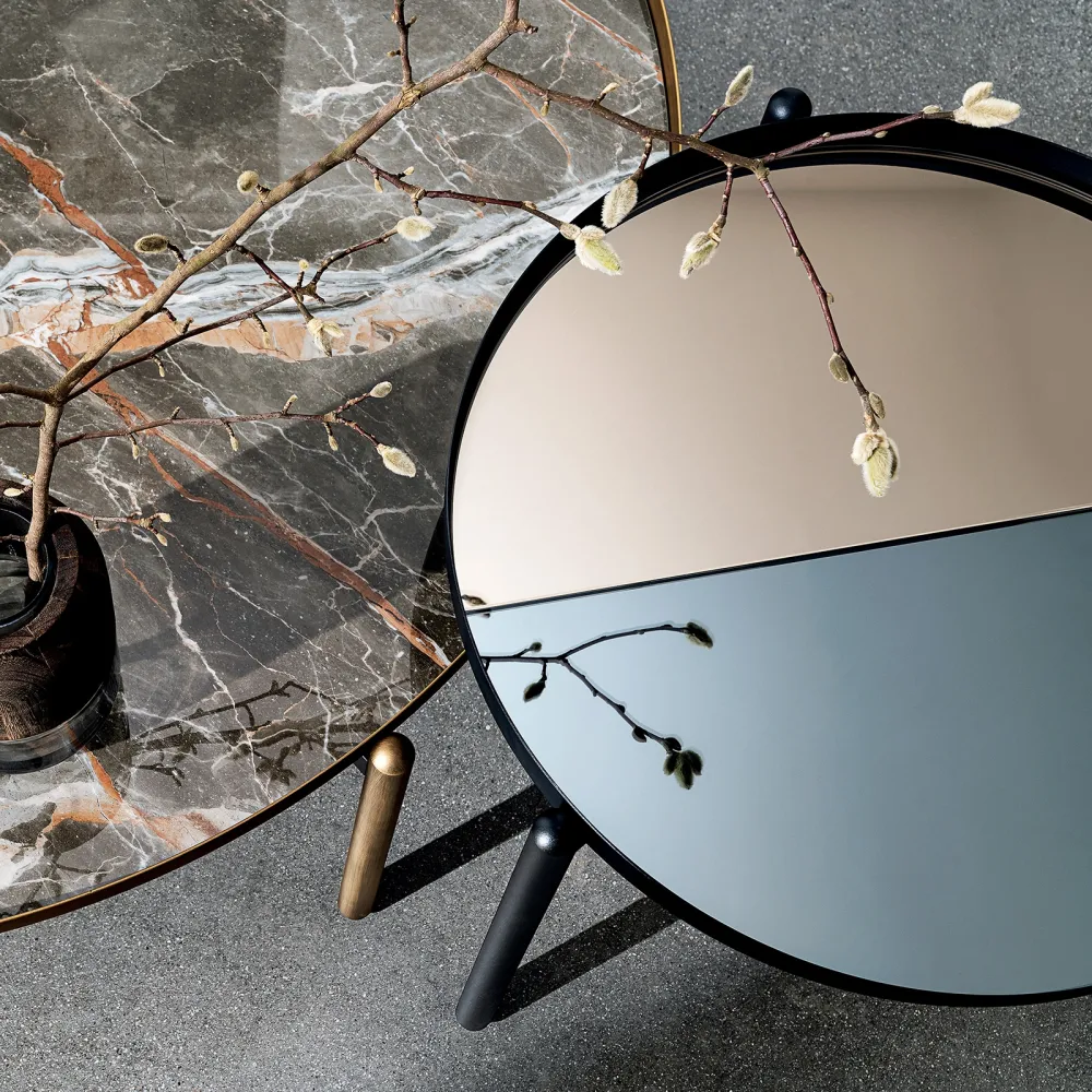 Kleiner Tisch Sovet Italia Campos two tone