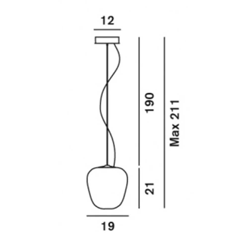 Lampe suspension  Foscarini Rituals 3