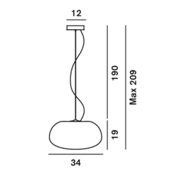 Lampada a sospensione Foscarini Rituals 2
