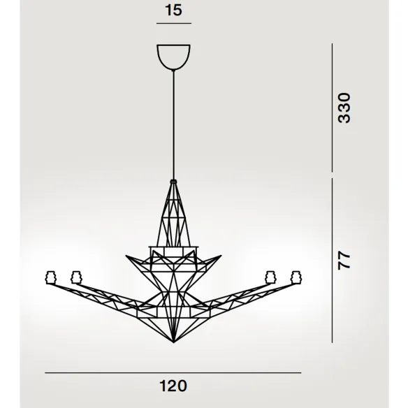 Lámpara colgante  Foscarini Lightweight
