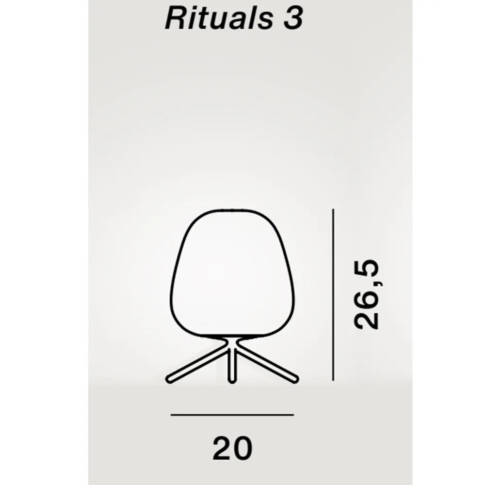 Lámpara de Mesa Foscarini Rituals 3