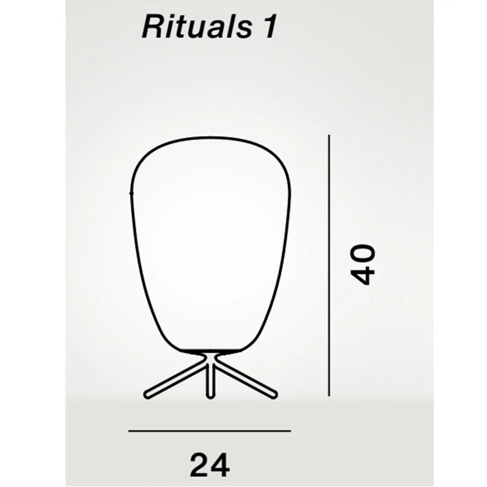 Table Lamp Foscarini Rituals 1