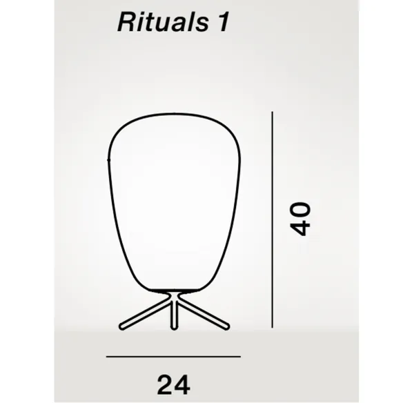 Table Lamp Foscarini Rituals 1