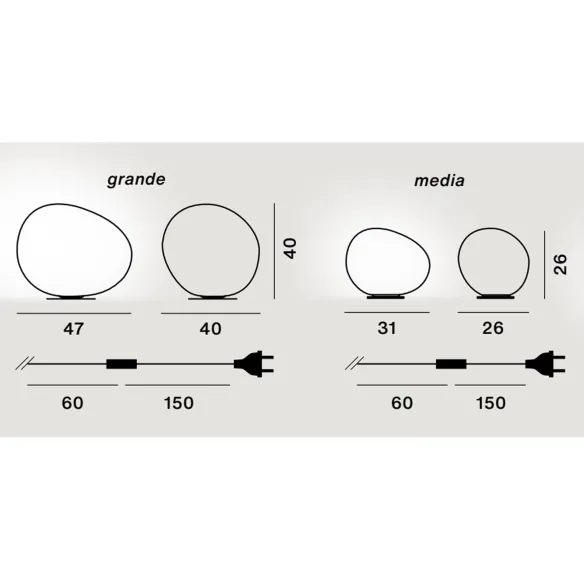 Table lamp Foscarini Gregg