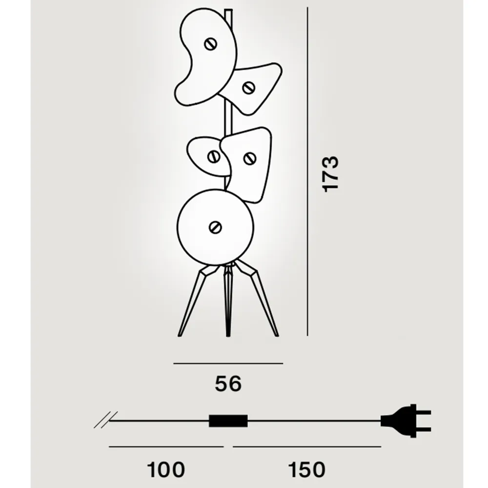 lampe de sol Foscarini Orbital 