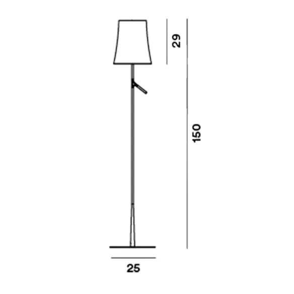 Floor lamp Foscarini Birdie