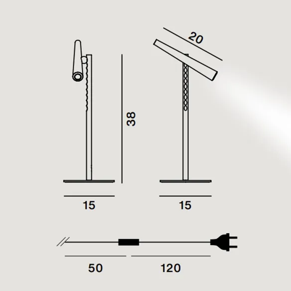 Tischleuchte Foscarini Magneto