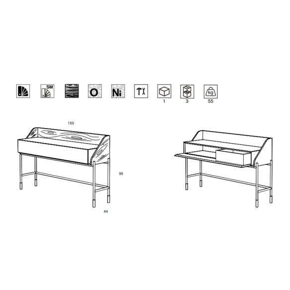 Console Minottiitalia Banko