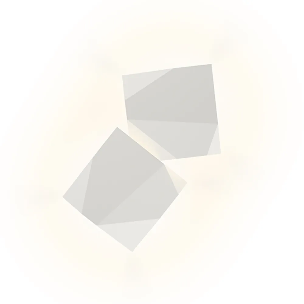 Lámpara de pared Vibia Origami