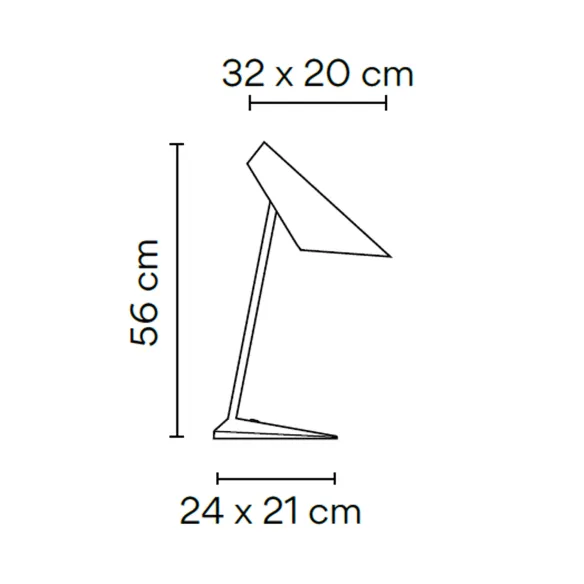 Lampe de table Vibia I.Cono 0700