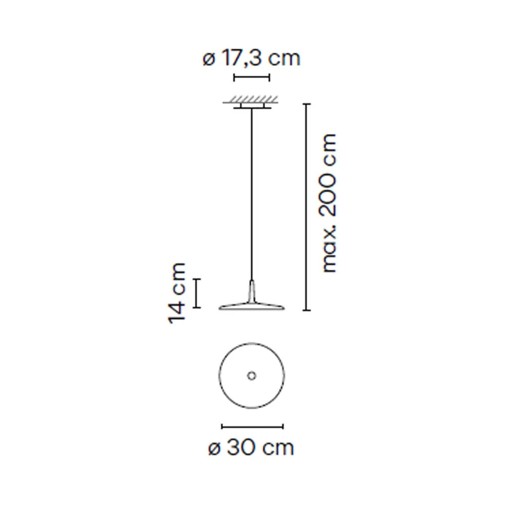 Lampada a Sospensione Vibia Skan 0270