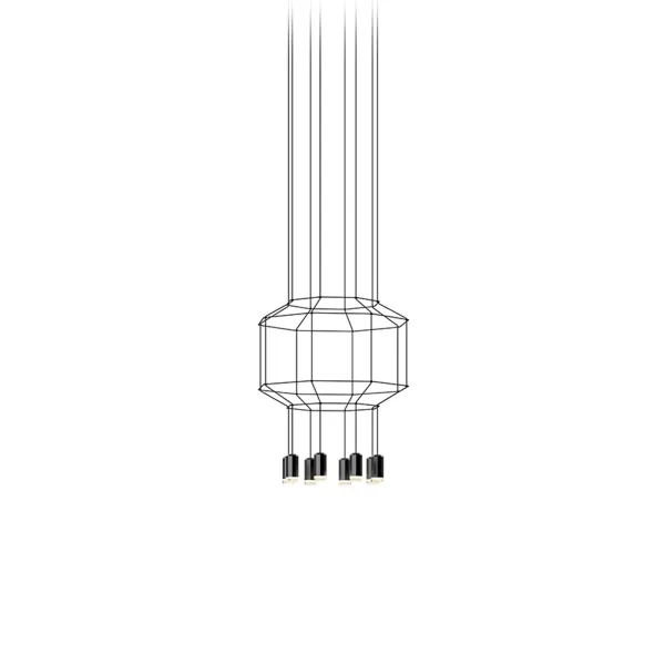 Hexagonal Suspension Lamp Vibia Wireflow