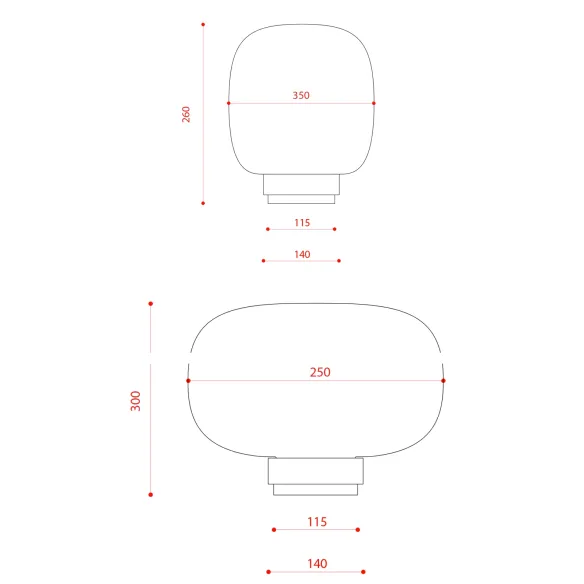 Table lamp Tooy Legier