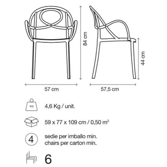 Silla Green Etoile-P