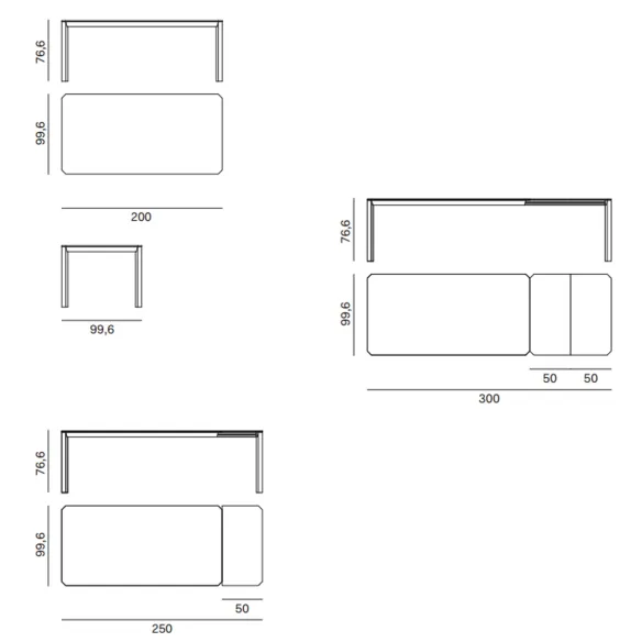 Mesa extensible Novamobili Stretch