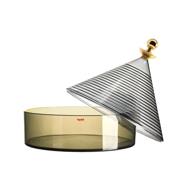Kartell Trullo Geräucherter/grüner Behälter 2