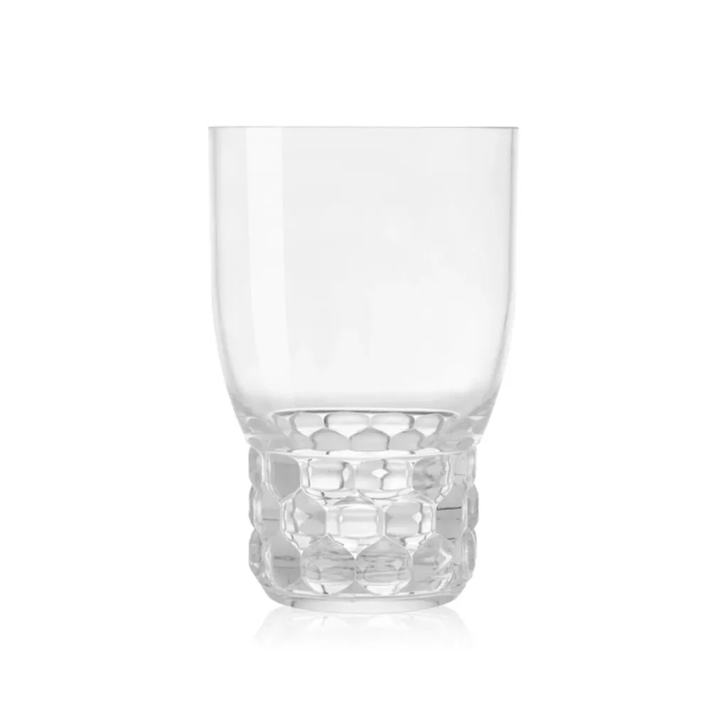 Kartell Jellies Set 4 Bicchieri Acqua - Colore: Cristallo