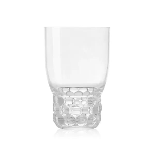Kartell Jellies Set 4 Bicchieri Acqua - Colore: Cristallo