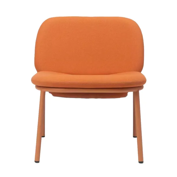 Sedia in acciaio Ondarreta Lana Low Back