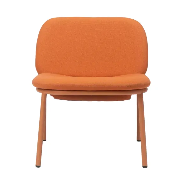 Sedia in acciaio Ondarreta Lana Low Back