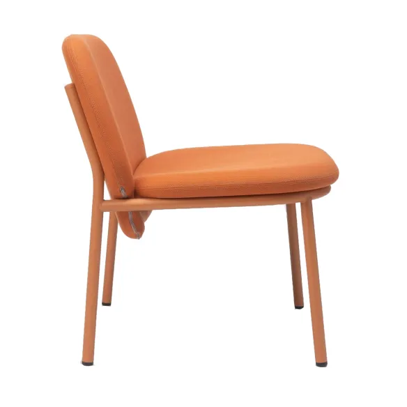 Sedia in acciaio Ondarreta Lana Low Back