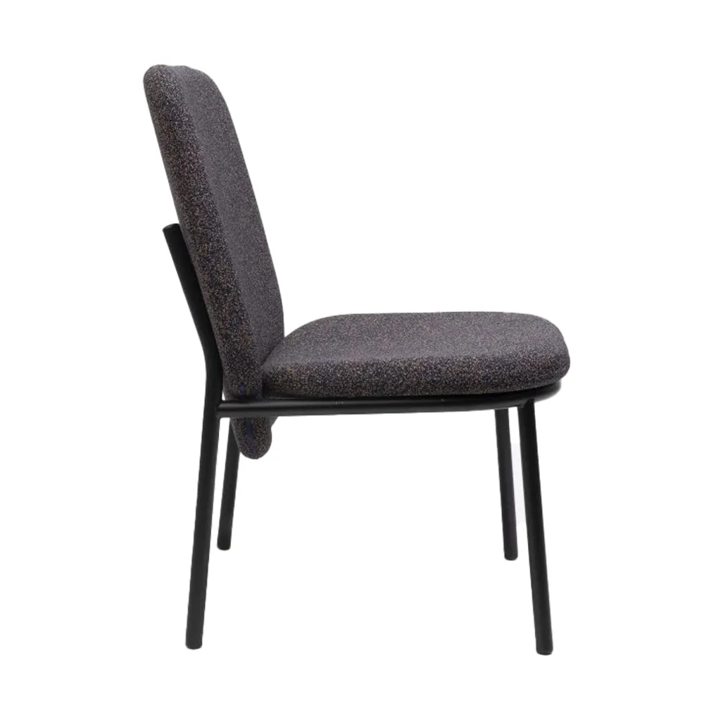 Sedia in acciaio Ondarreta Lana High Back