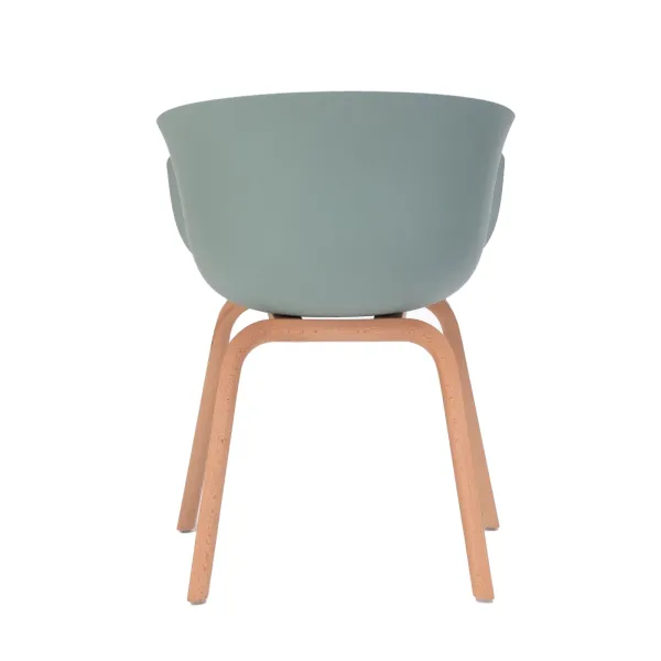 Chaise en bois Ondarreta Bai 2