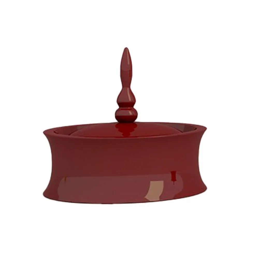 Adriani e Rossi Passade Vaso in Ceramica - Bordeaux lucido