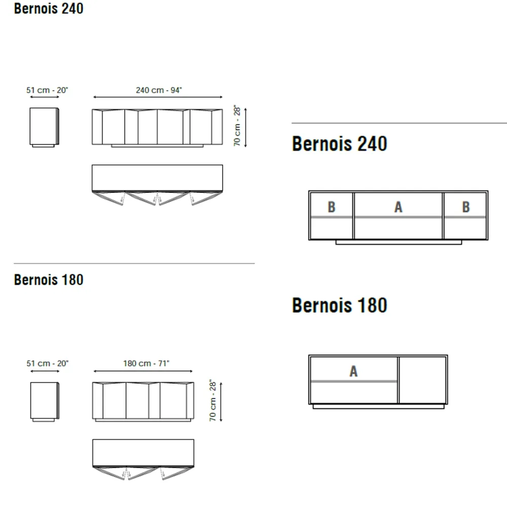 Buffet Bonaldo Bernois