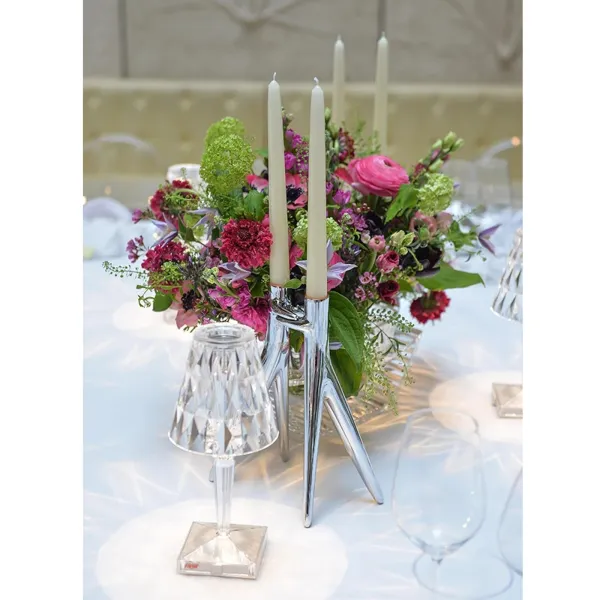 Kartell Abbracciaio Kandelaber - Chrom 2