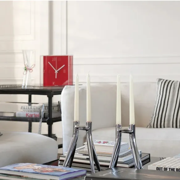Kartell Abbracciaio Candélabre - Chrome