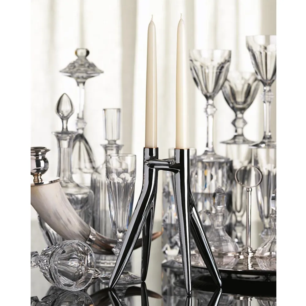 Kartell Abbracciaio Candlestick - Chrome