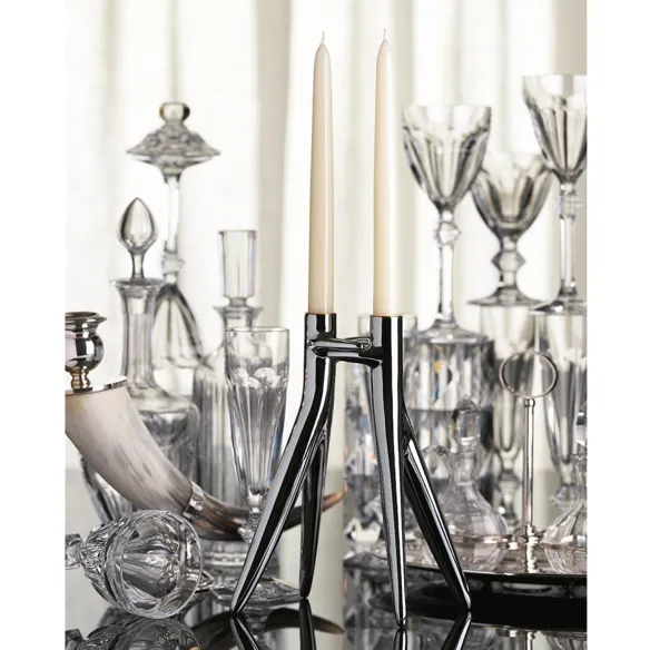 Kartell Abbracciaio Candélabre - Chrome