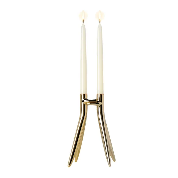 Kartell Abbracciaio Kandelaber – Farbe: Gold