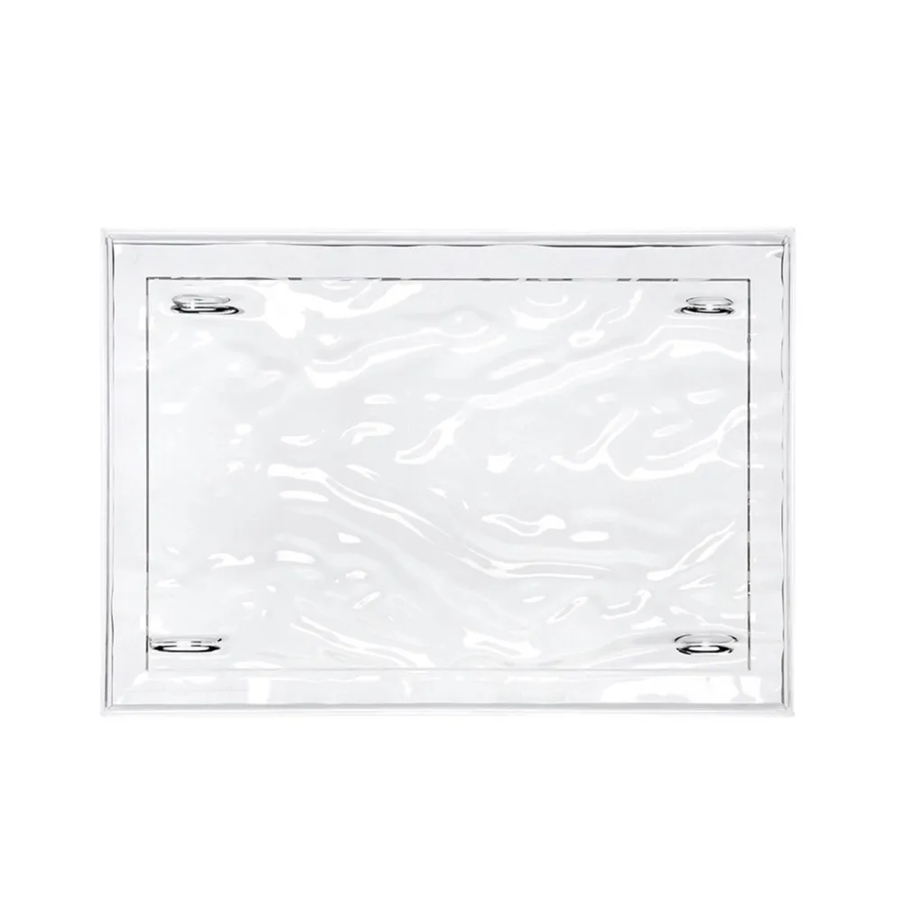 Kartell Dune Big Tablett - Kristall