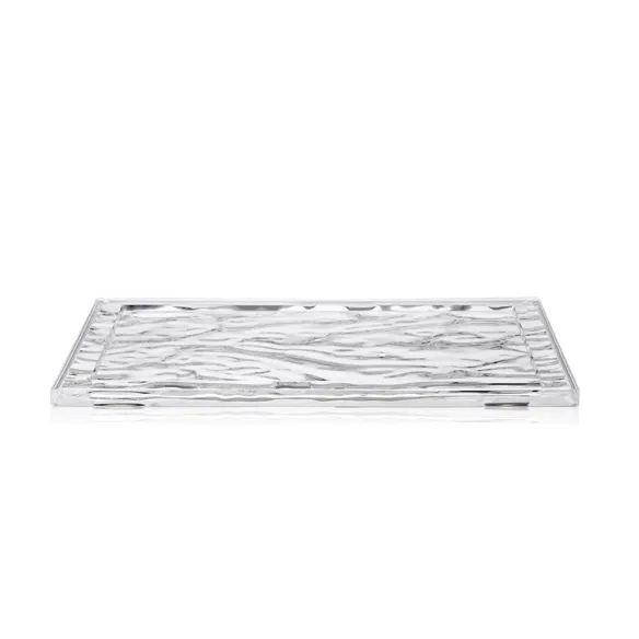 Kartell Dune Big Tablett - Kristall