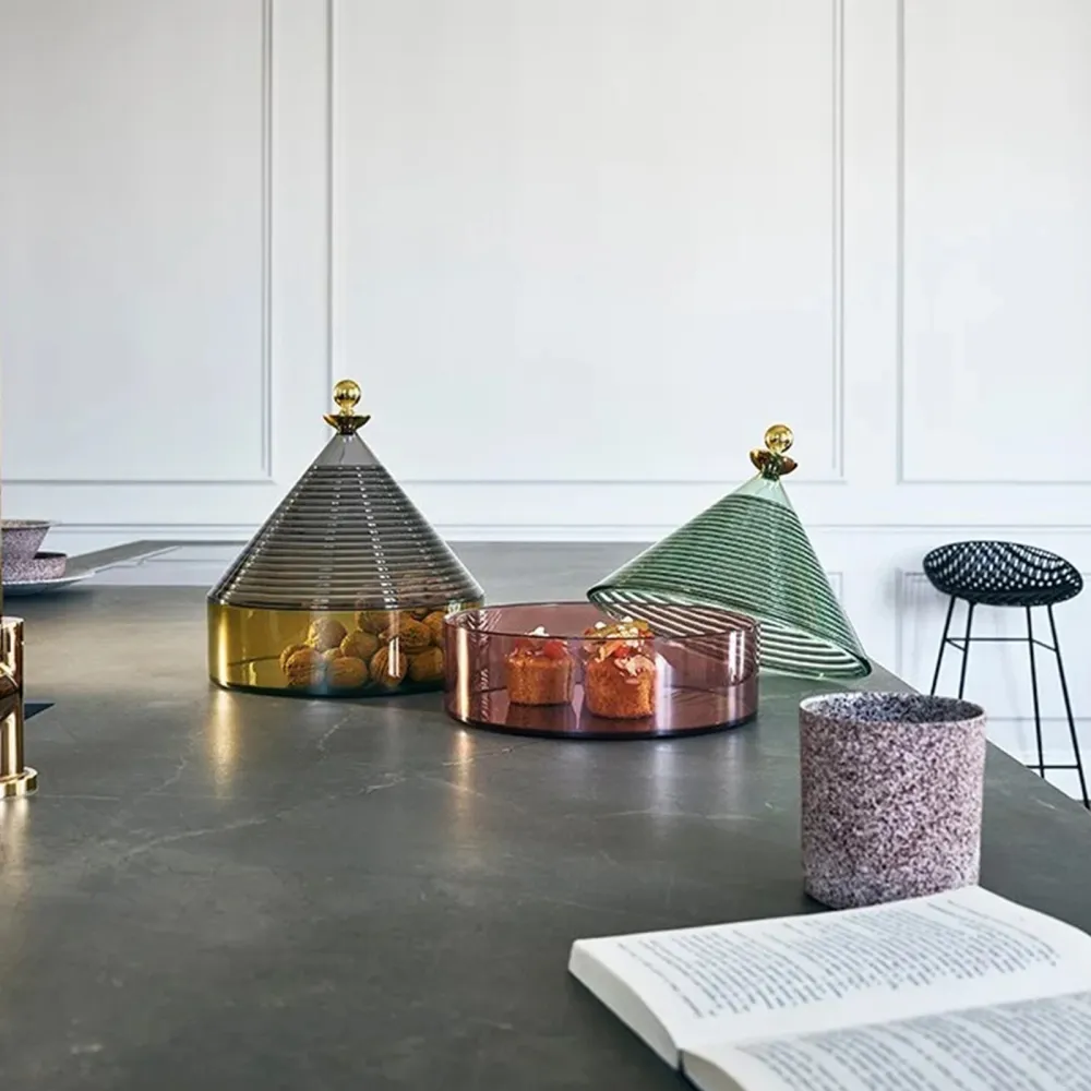 Kartell Trullo Behälter – Salbeigrün / Rosa