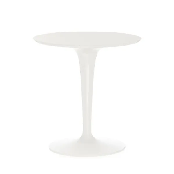 Kartell Tip Top Mono Mesa de centro - Blanco