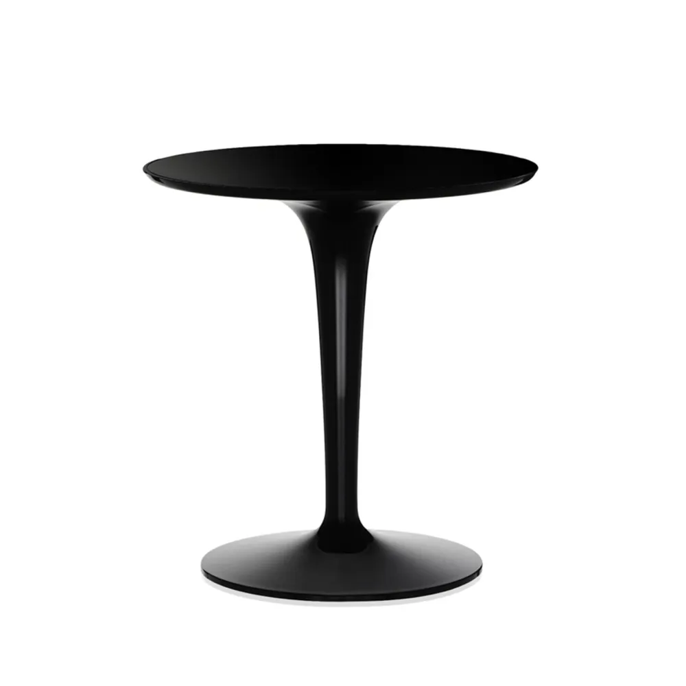 Kartell Tip Top Mono Couchtisch - Schwarz