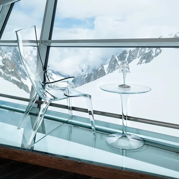 Kartell Tip Top Tavolino - Cristallo 2