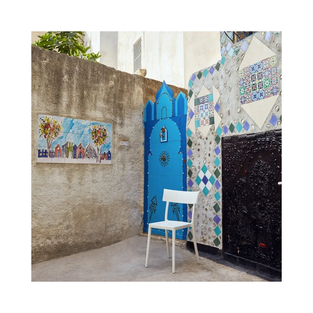 Kartell Catwalk Mat Sedia - Bianco 
