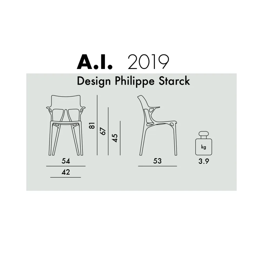Kartell A.I. Silla - Blanco