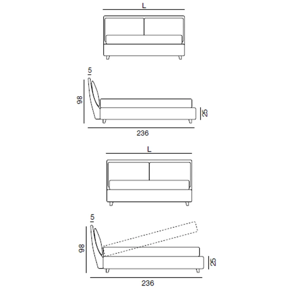 Twils attic double bed