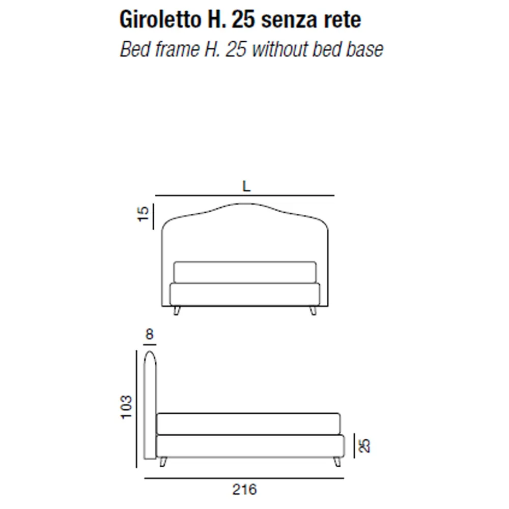 Letto Twils Medea