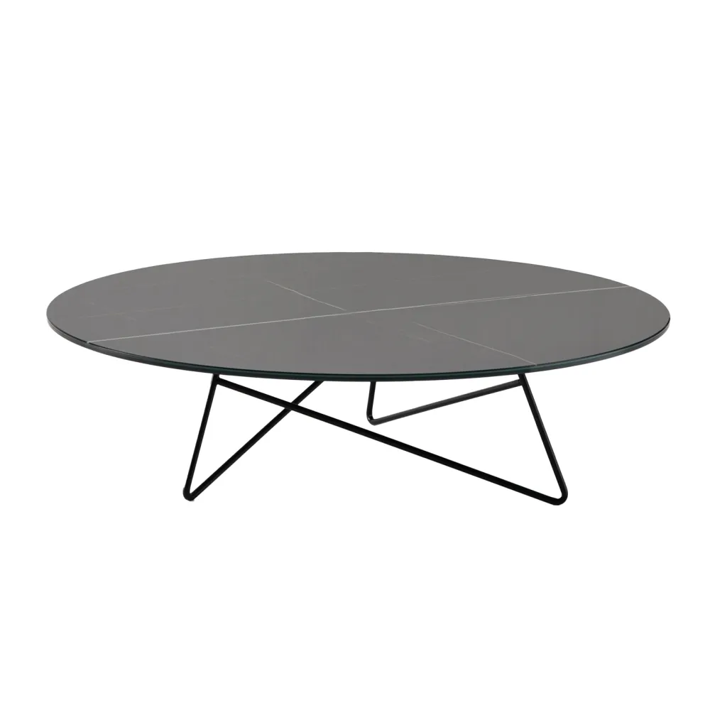 Petite table MemeDesign Ermione Privè et Verre-marbre