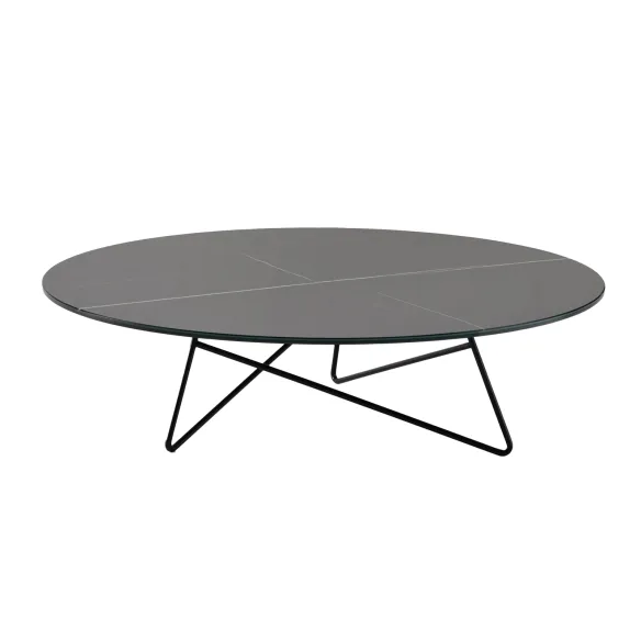 Small table MemeDesign Ermione Privè and Glass-Marble